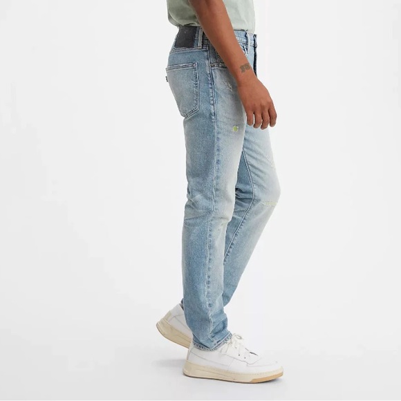 Levi’s Made & Crafted 502 Taper Fit Jeans - Nitchibotsu Light Wash - 34 / 34 - Picture 12 of 13